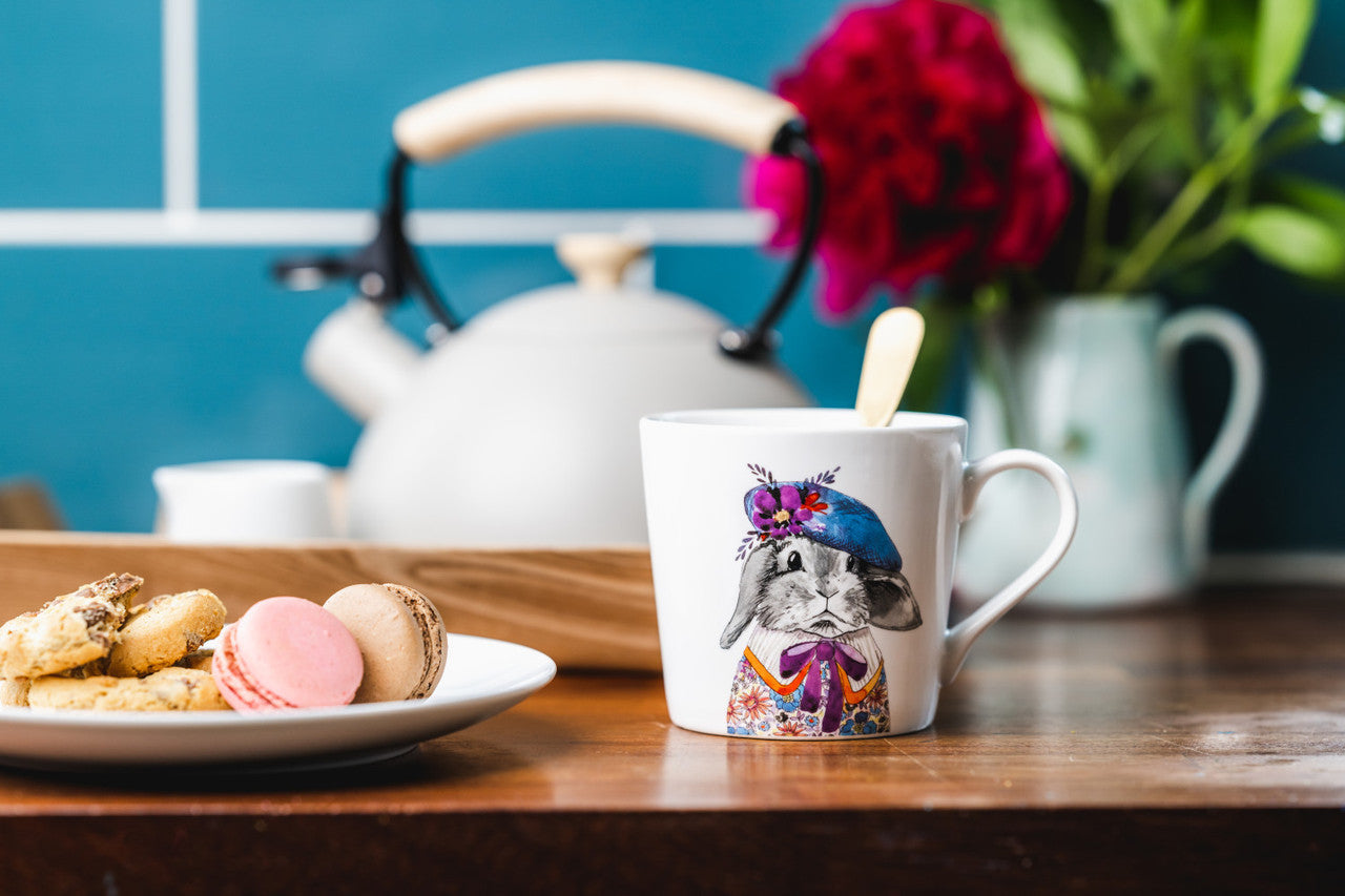 Mikasa x Tipperleyhill Fine China Mug 380ml (Rabbit)
