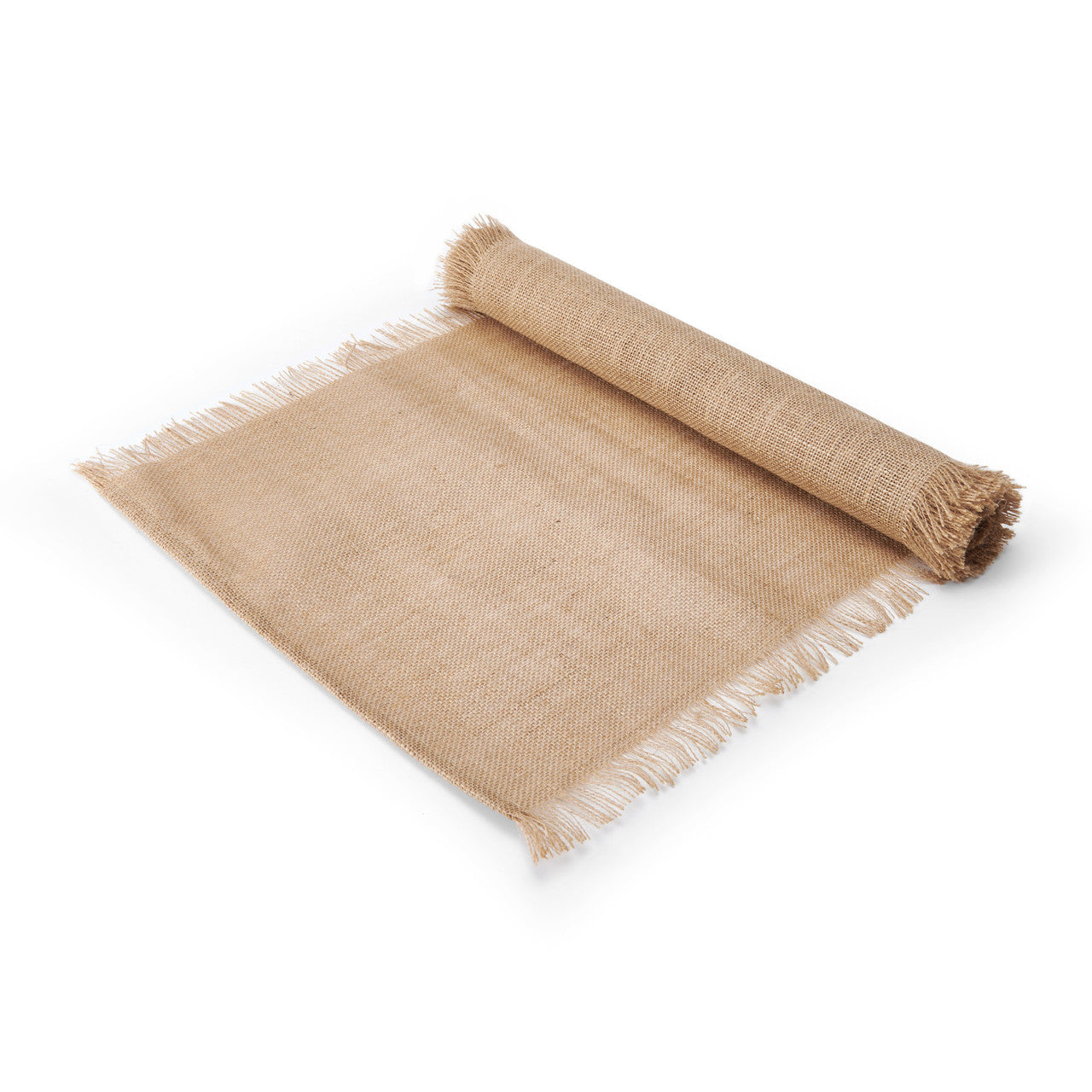 Mikasa Jute Frayed Table Runner 230cm (Natural)