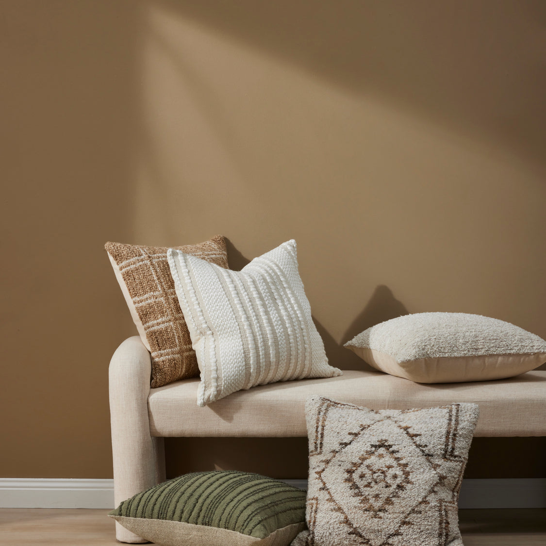 Amalfi Mia Bench Seat Beige