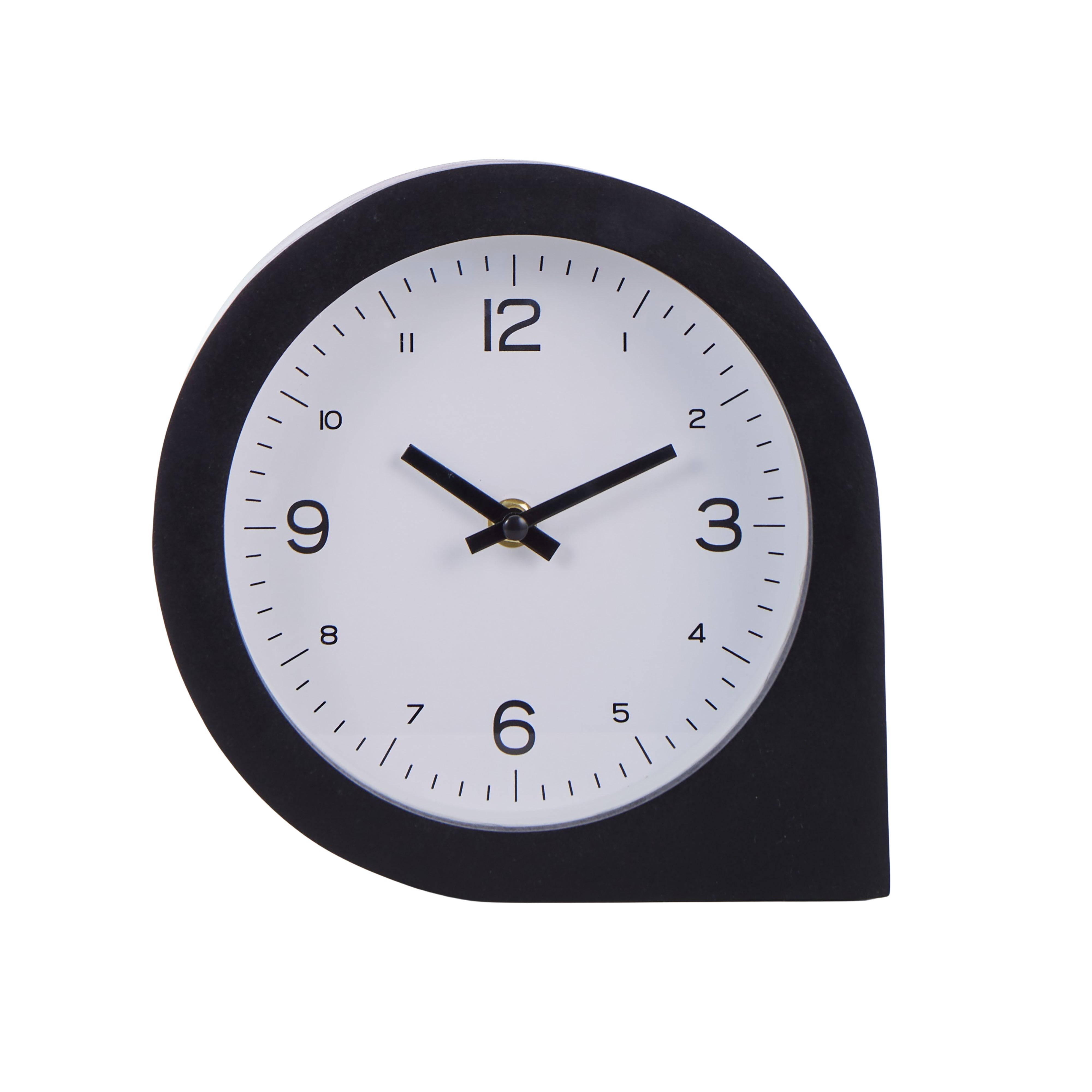 Amalfi Kasai Wooden Table Clock Black
