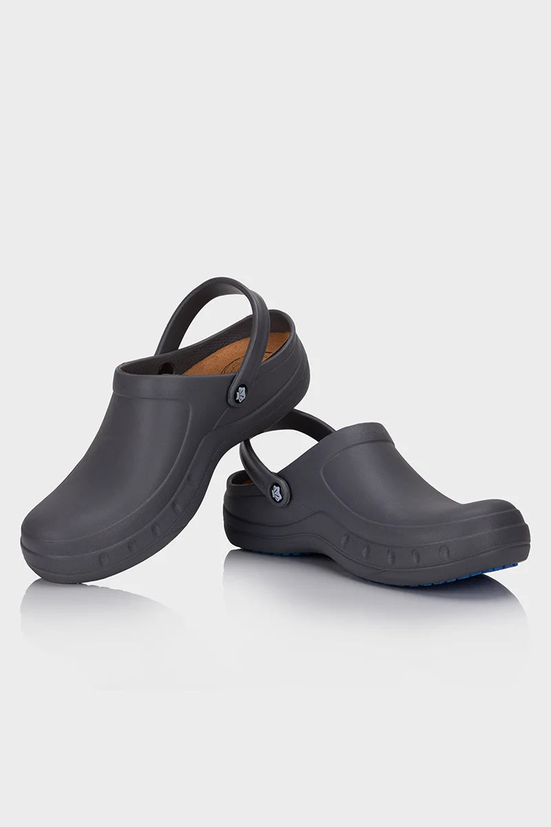 Aussie Chef Oki Anti-Static Clogs - Grey-42