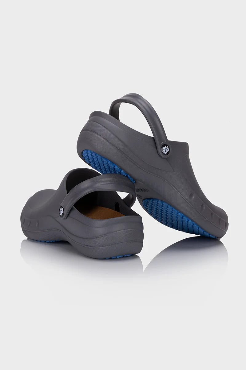 Aussie Chef Oki Anti-Static Clogs - Grey-40