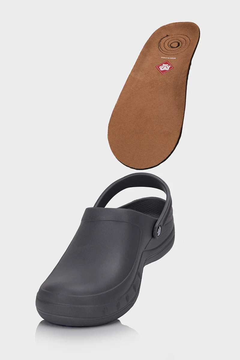 Aussie Chef Oki Anti-Static Clogs - Grey-42