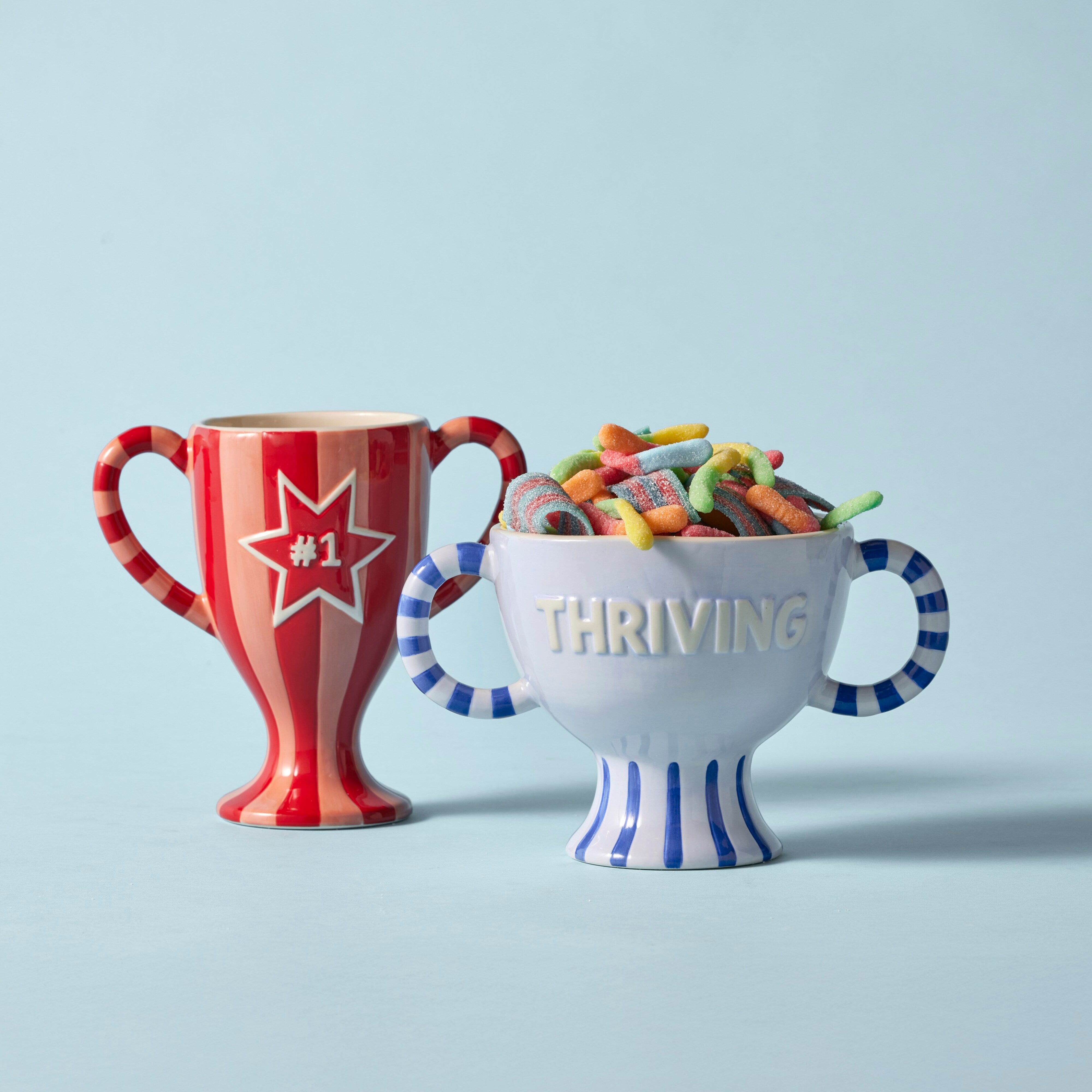 Emporium Triumph Vase Collection Pink & Red