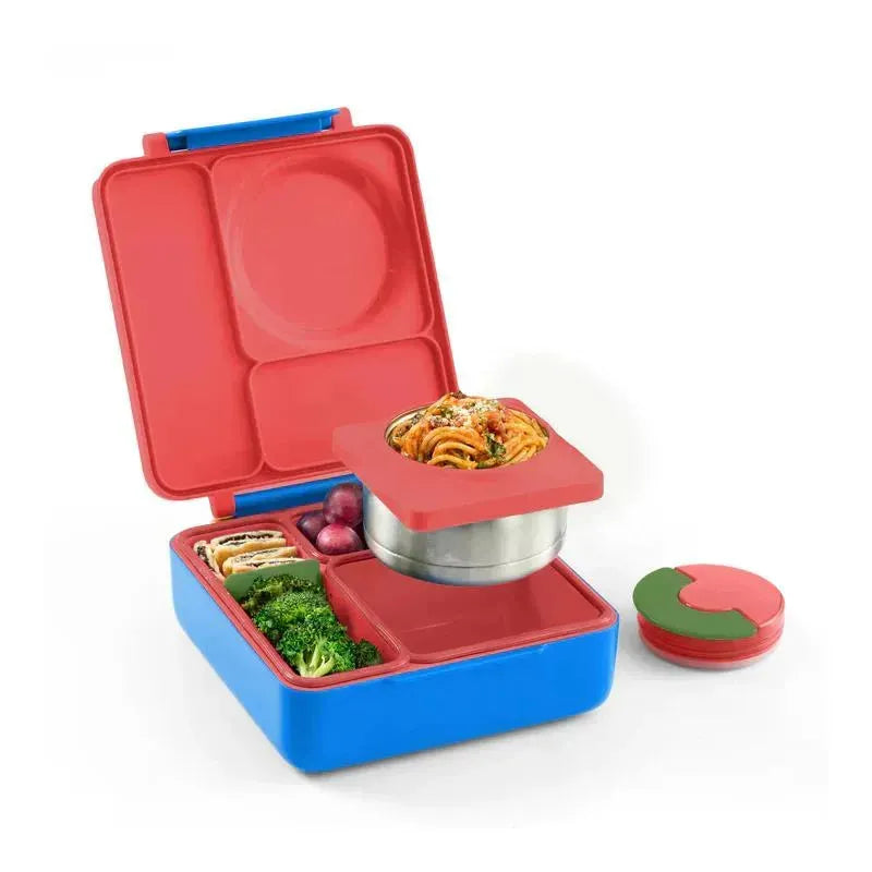 OmieBox V2 Hot & Cold Bento Box - Scooter Red
