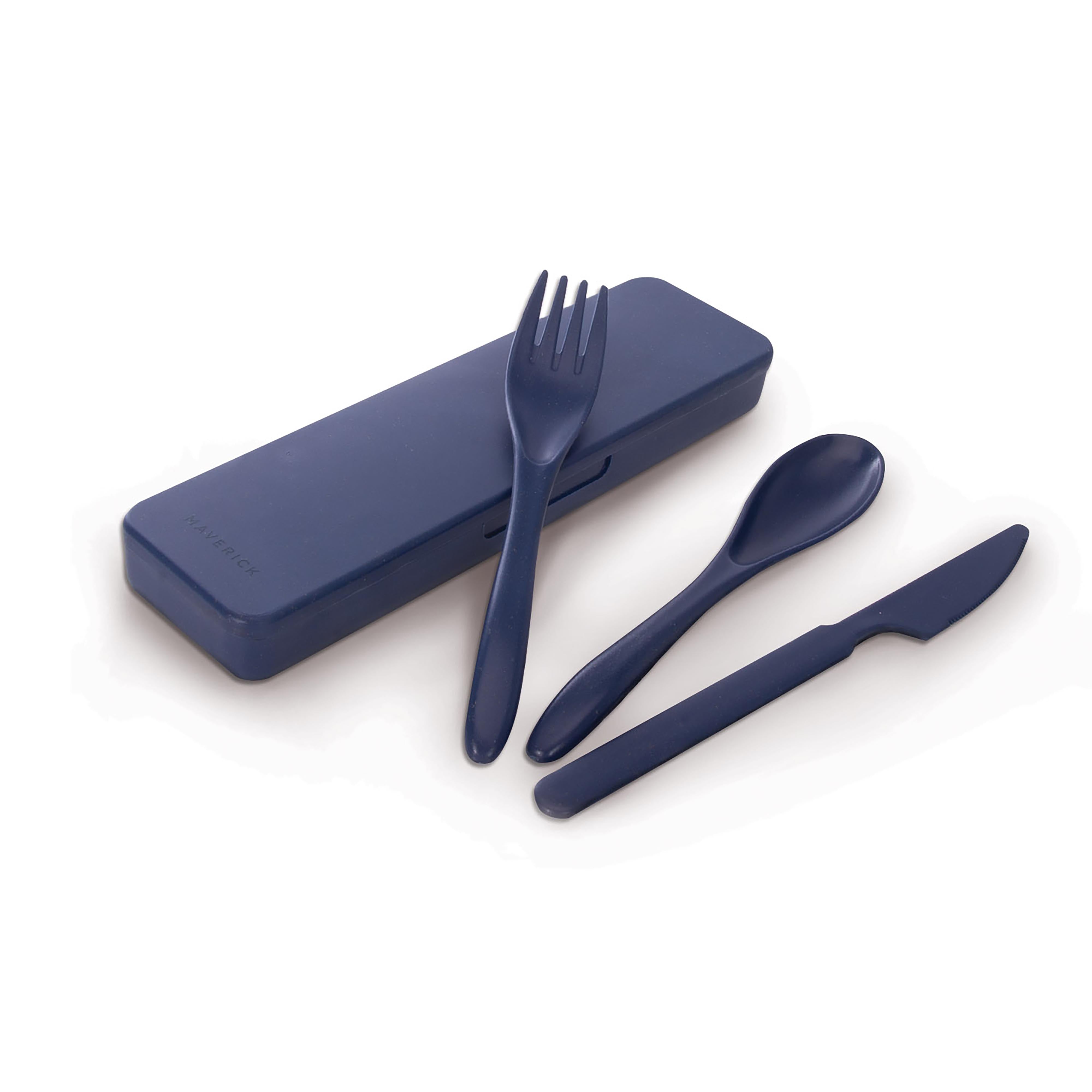 Maverick Wheat Straw Travel Cutlery Set