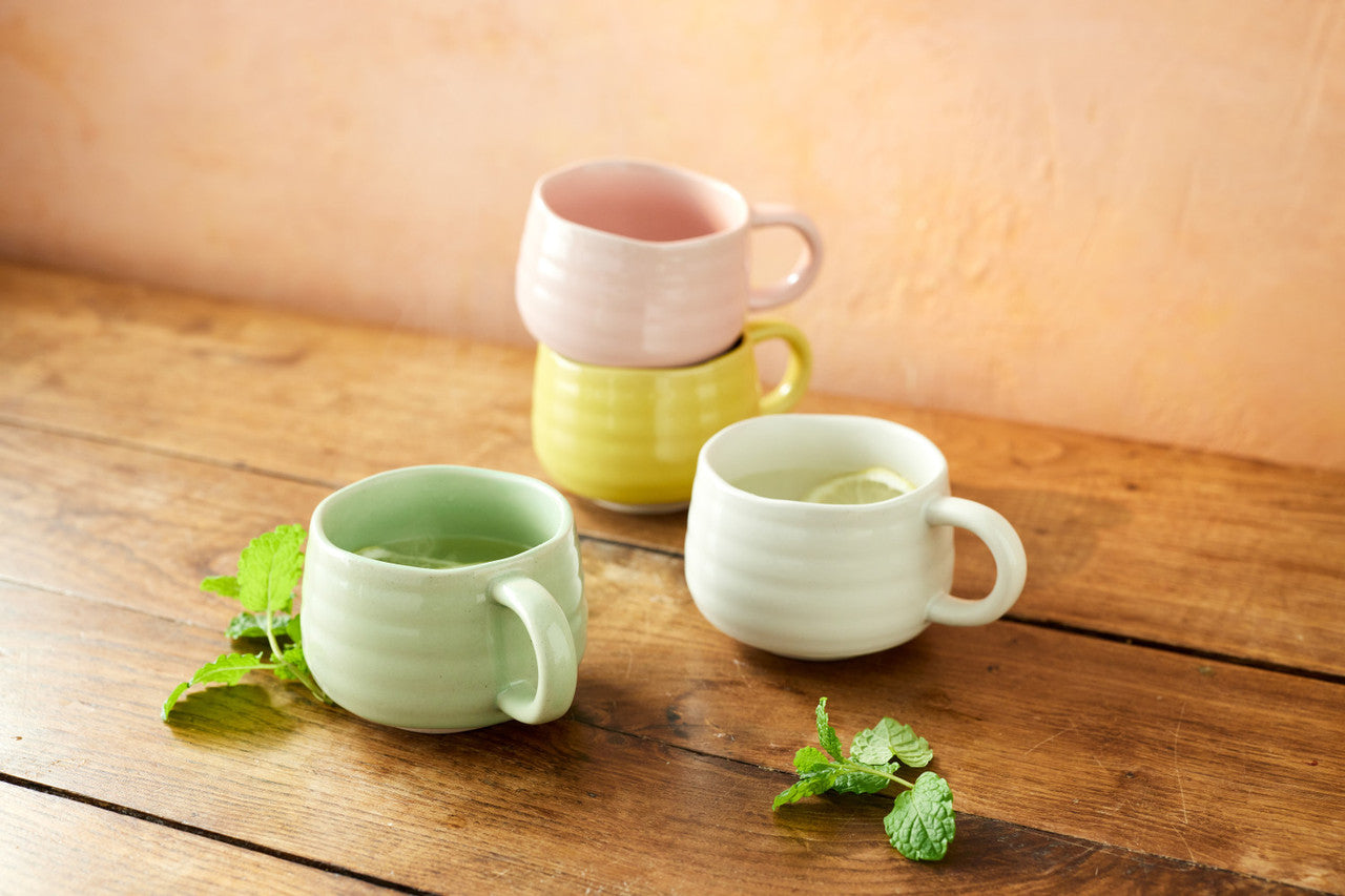 Jamie Oliver Big Love 375ml Cosy Cuppa Mug White