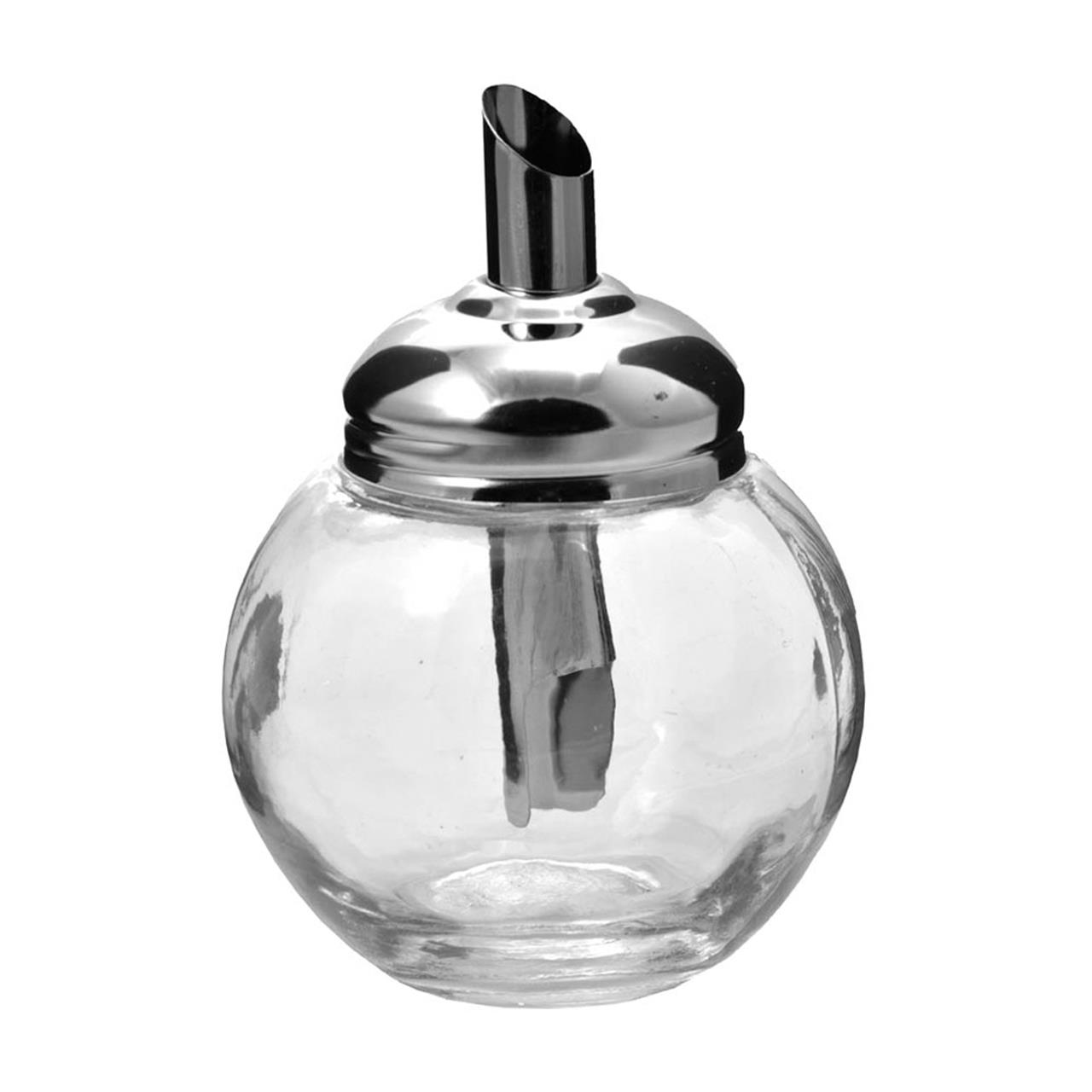 KH KHafe Glass Sugar Pourer Onion Shape Round 285ml