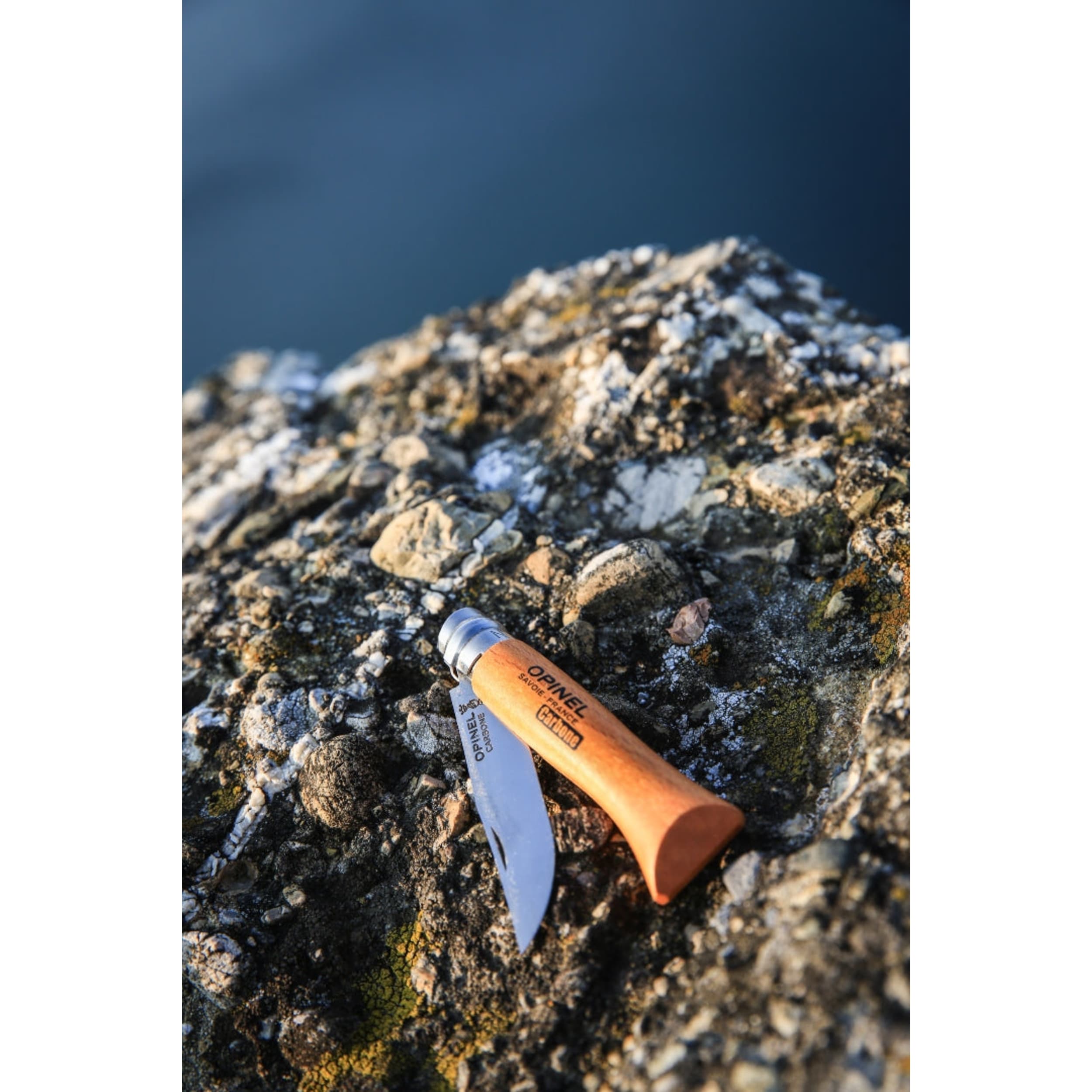 Opinel No.06 Carbon Steel Folding Knife Beech