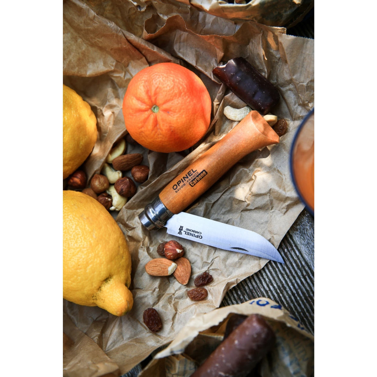Opinel No.07 Stainless Steel Folding Knife Beech