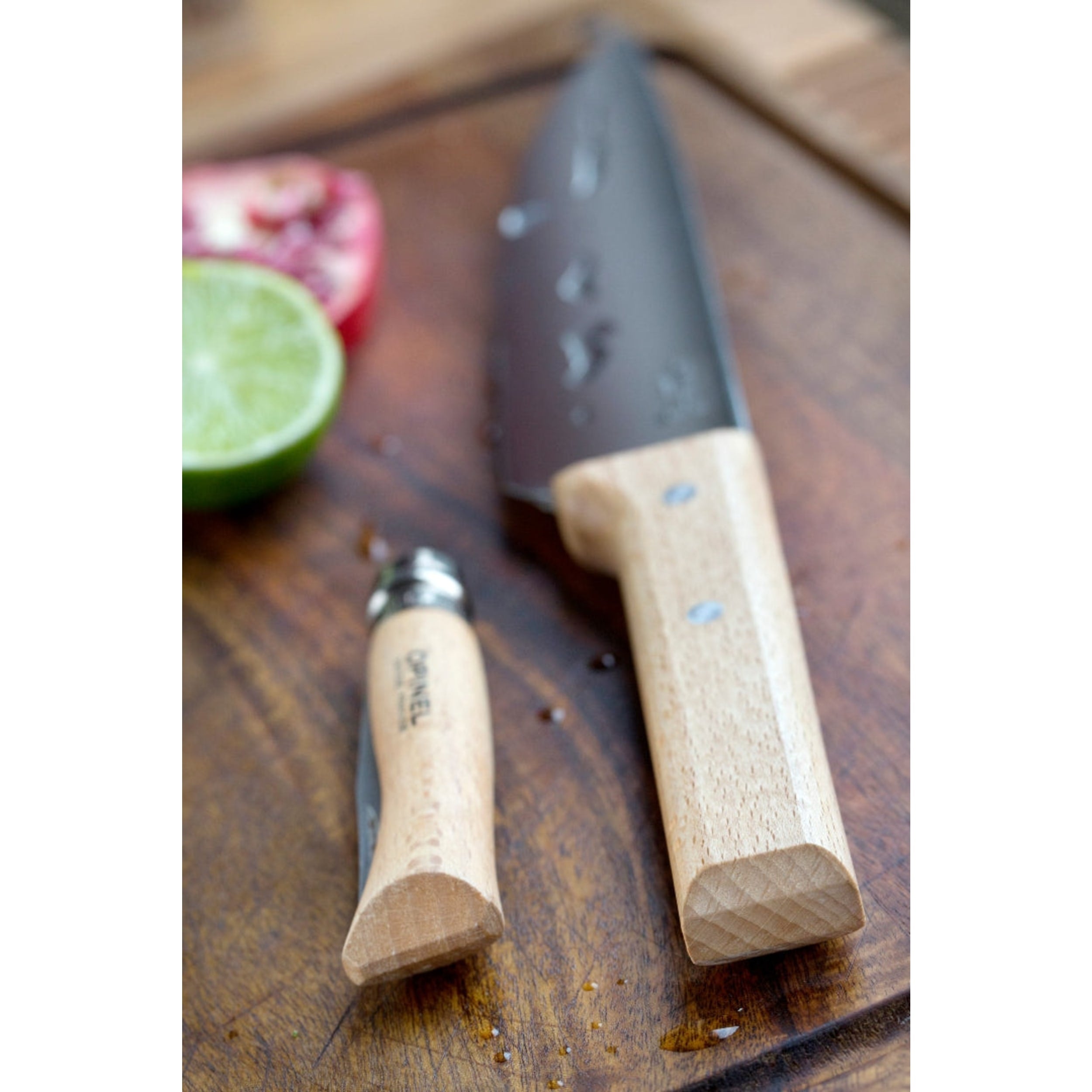 Opinel Parallèle No.119 Santoku Knife Beech