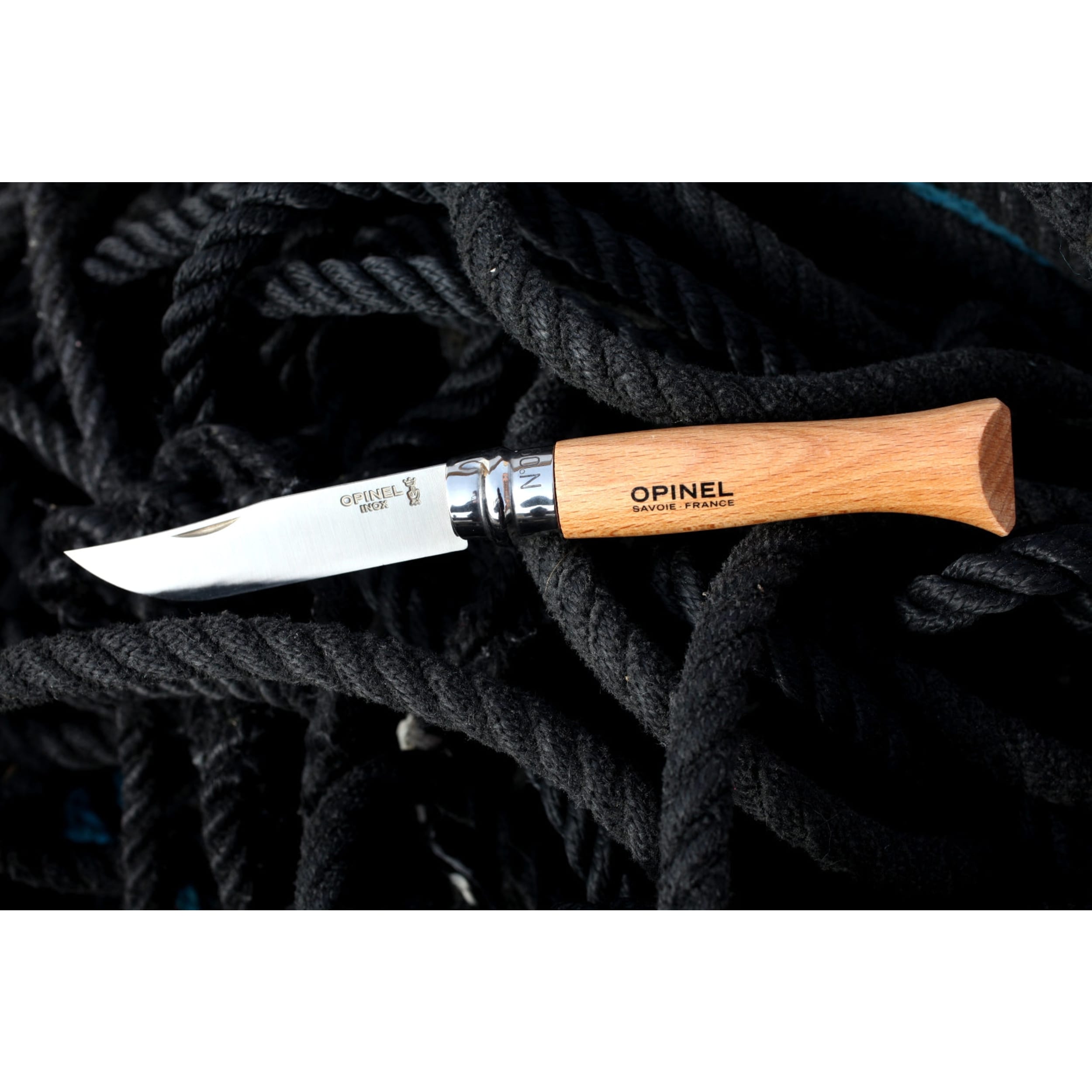 Opinel No.03 Stainless Steel Folding Knife Beech