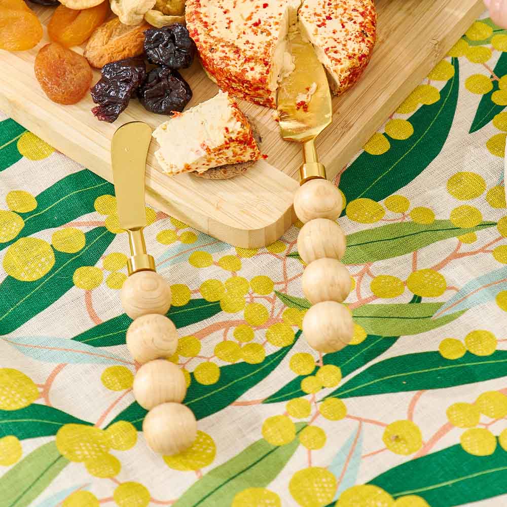 Annabel Trends Orb Cheese Knife Set 3pc Emerald