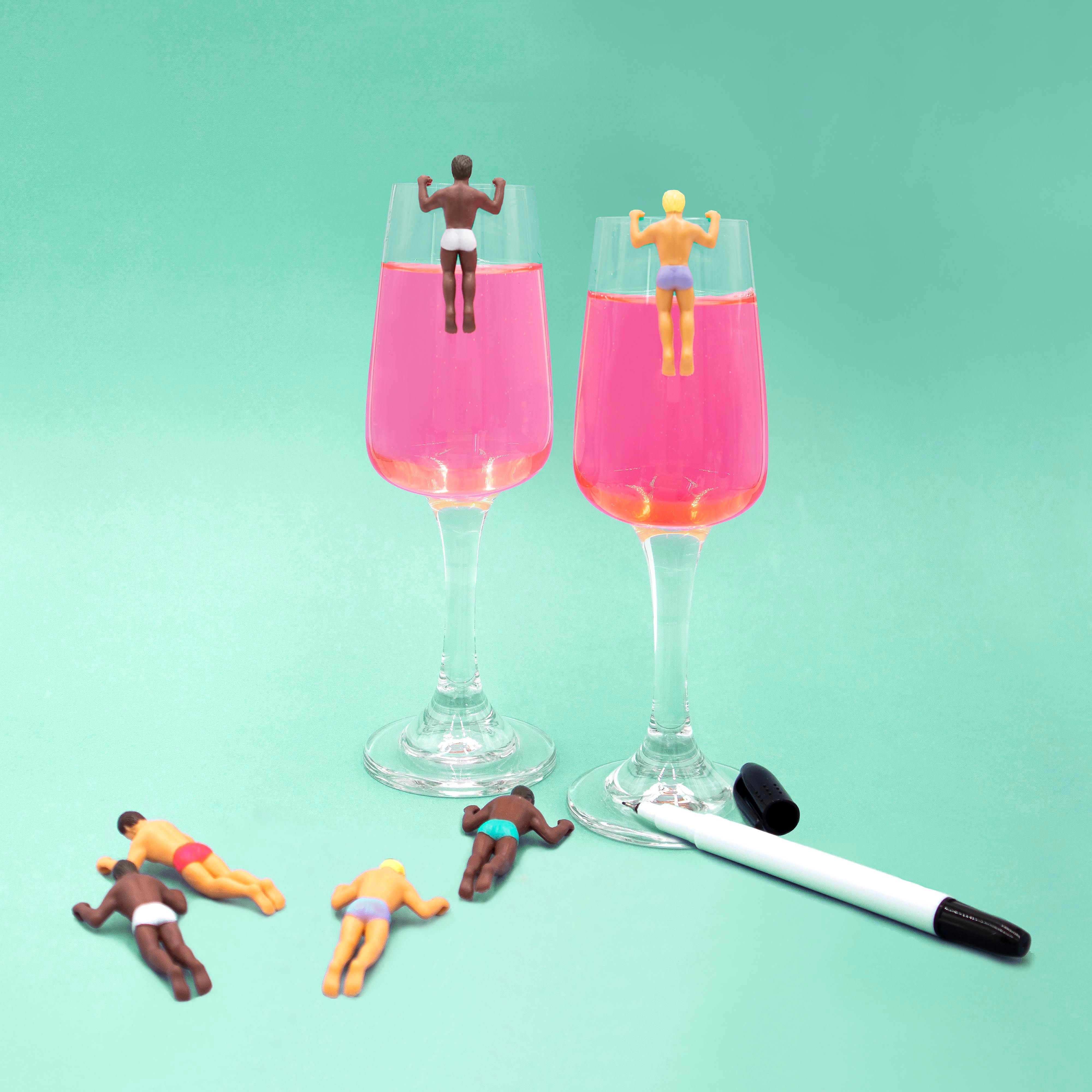 Drinking Buddies Party Pack Drink Markers 12 Piece Set