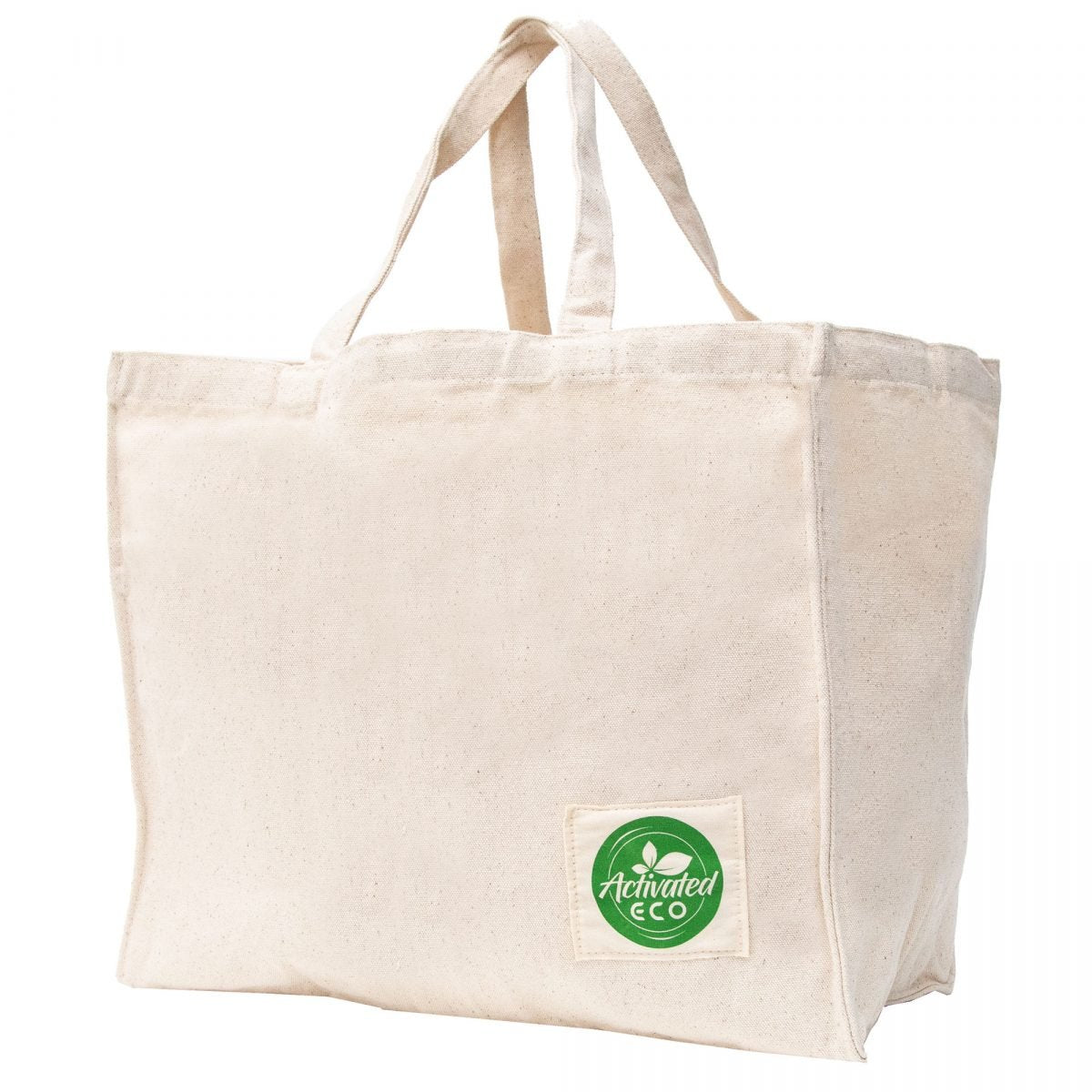 Activated Eco Organic Cotton Tote Shopping Bag