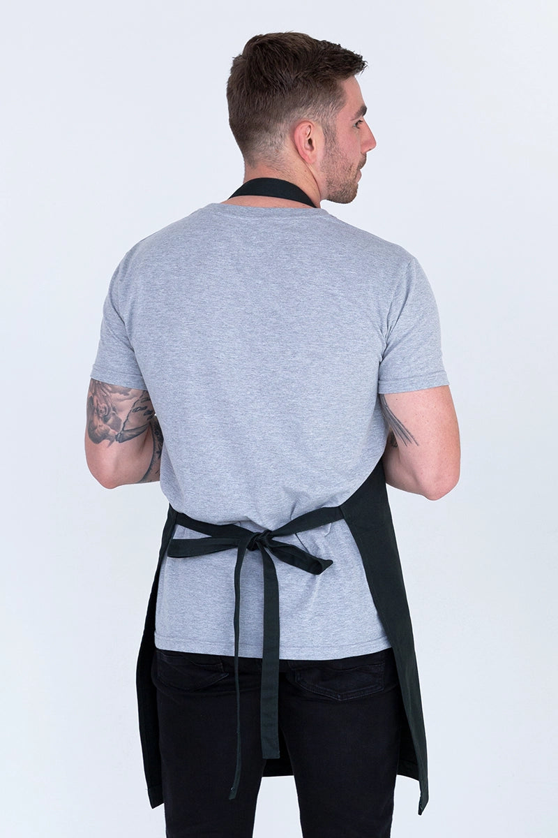 Aussie Chef Oska Bib Apron - Bottle Green