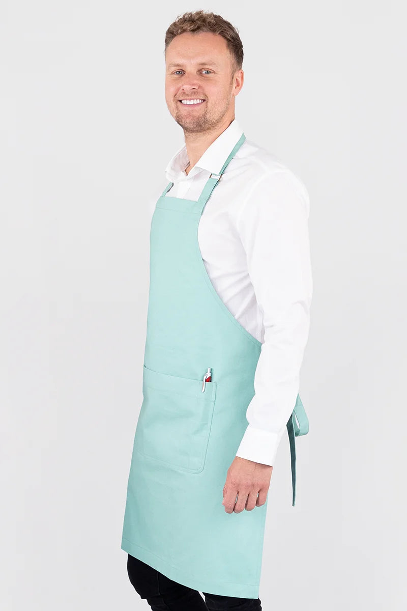 Aussie Chef Oska Bib Apron - Mint