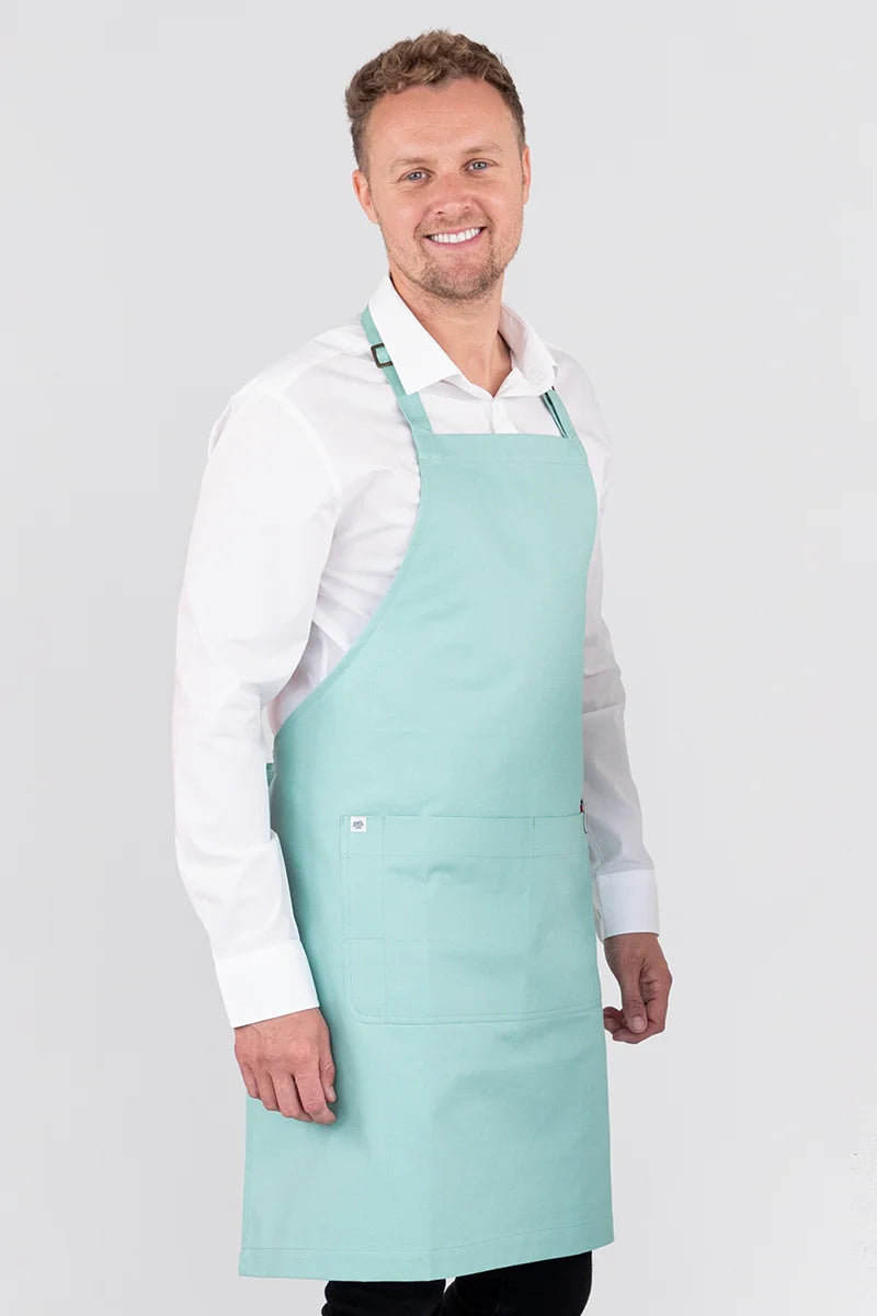 Aussie Chef Oska Bib Apron - Mint