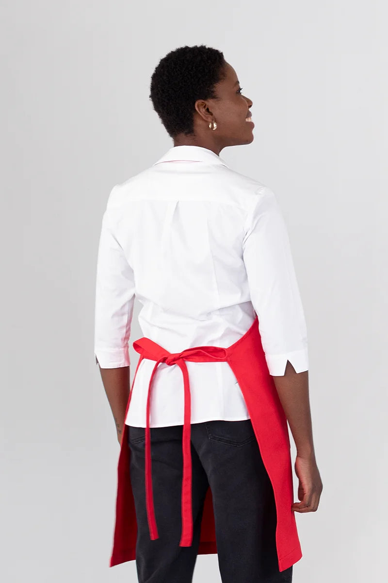 Aussie Chef Oska Bib Apron - Stawberry