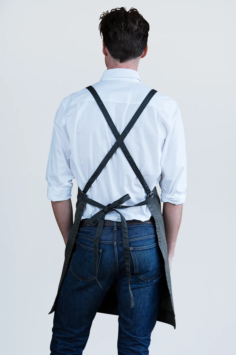 Aussie Chef Outback Bib Apron - Forest Green