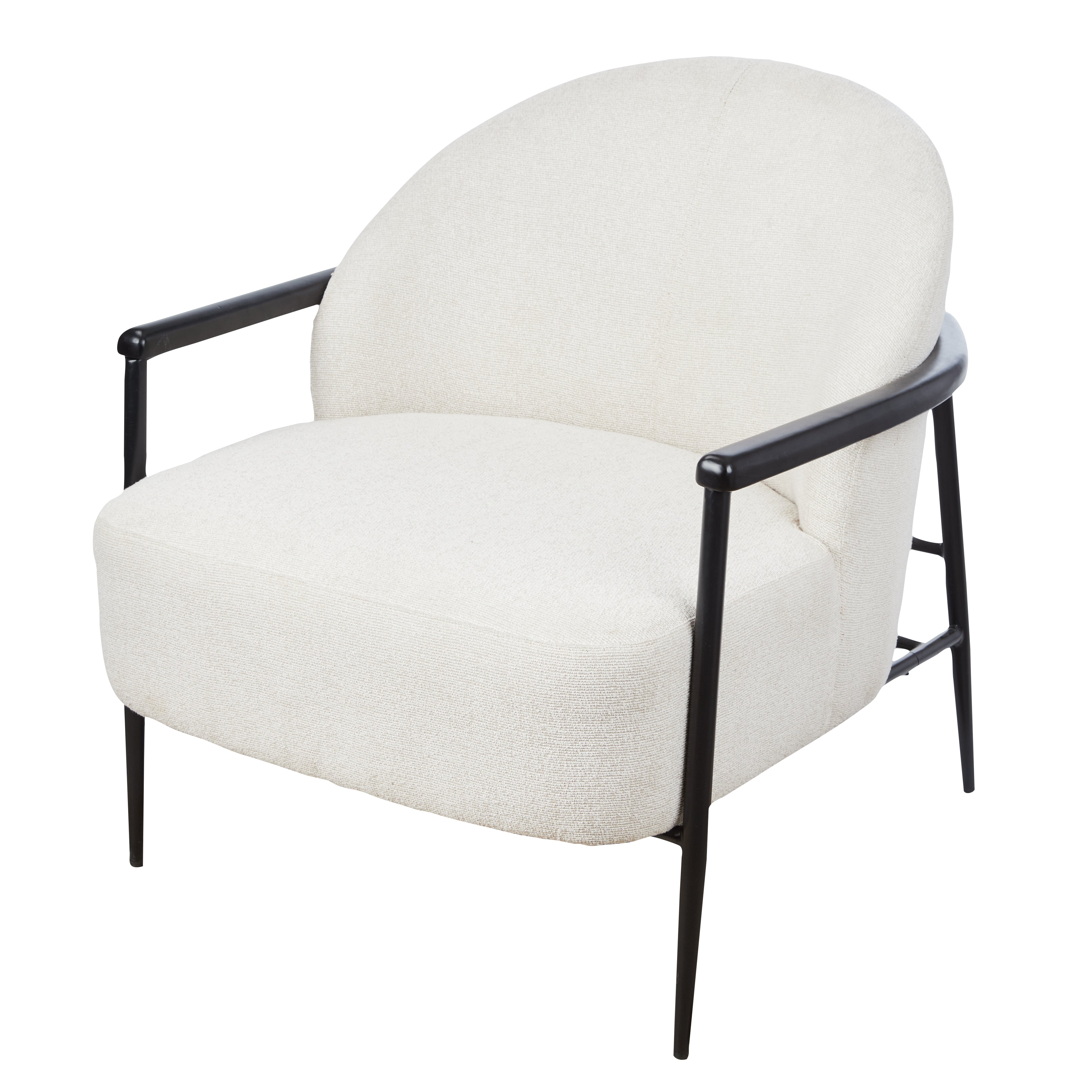 Amalfi Miles Armchair Cream