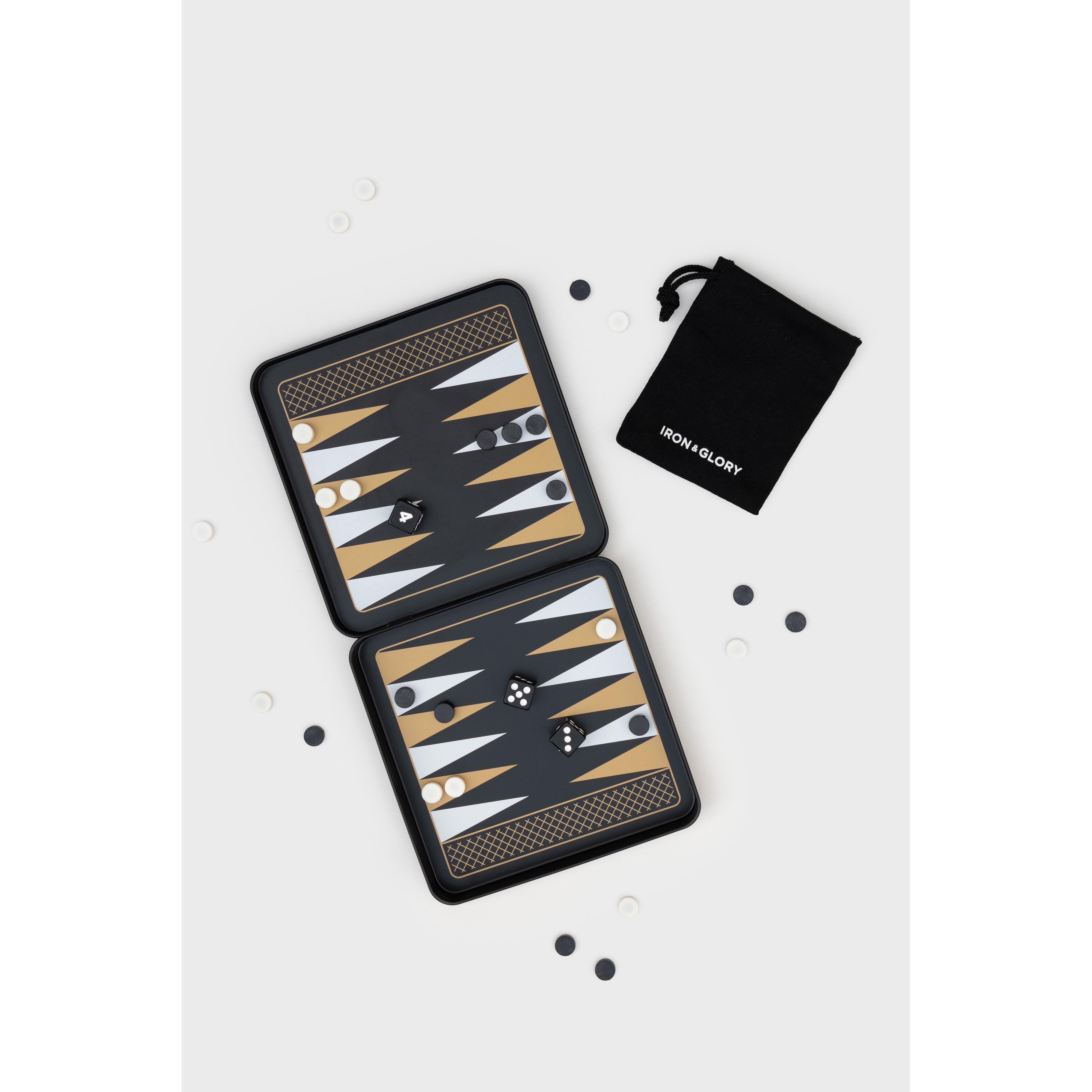 Luckies Iron & Glory Game On Backgammon