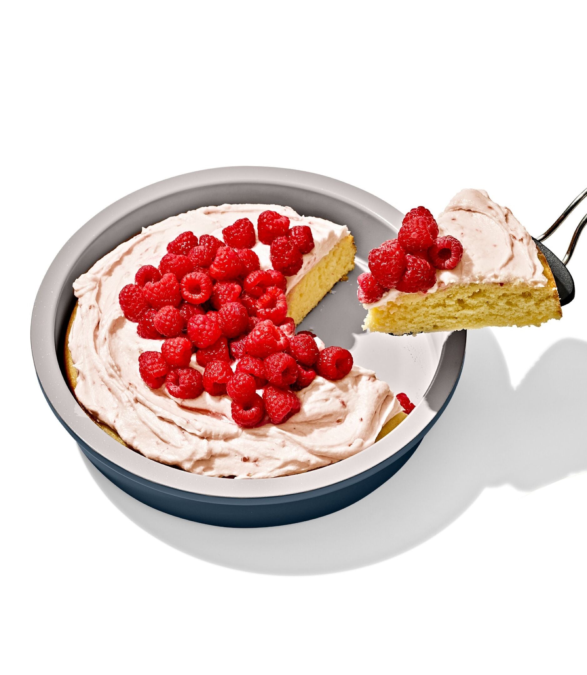 OXO Non-Stick Ceramic Coated Round Cake Pan 23cm - Storm Blue