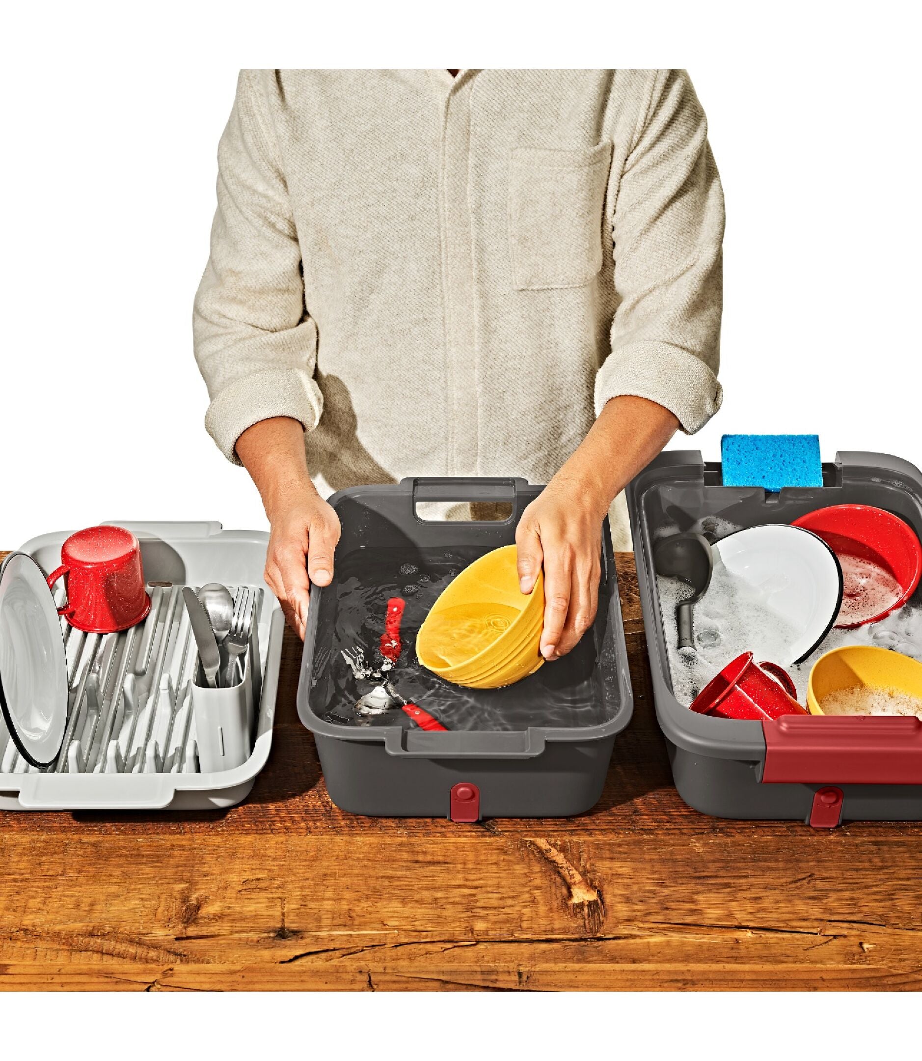 OXO Outdoor Wash, Dry and Stow System