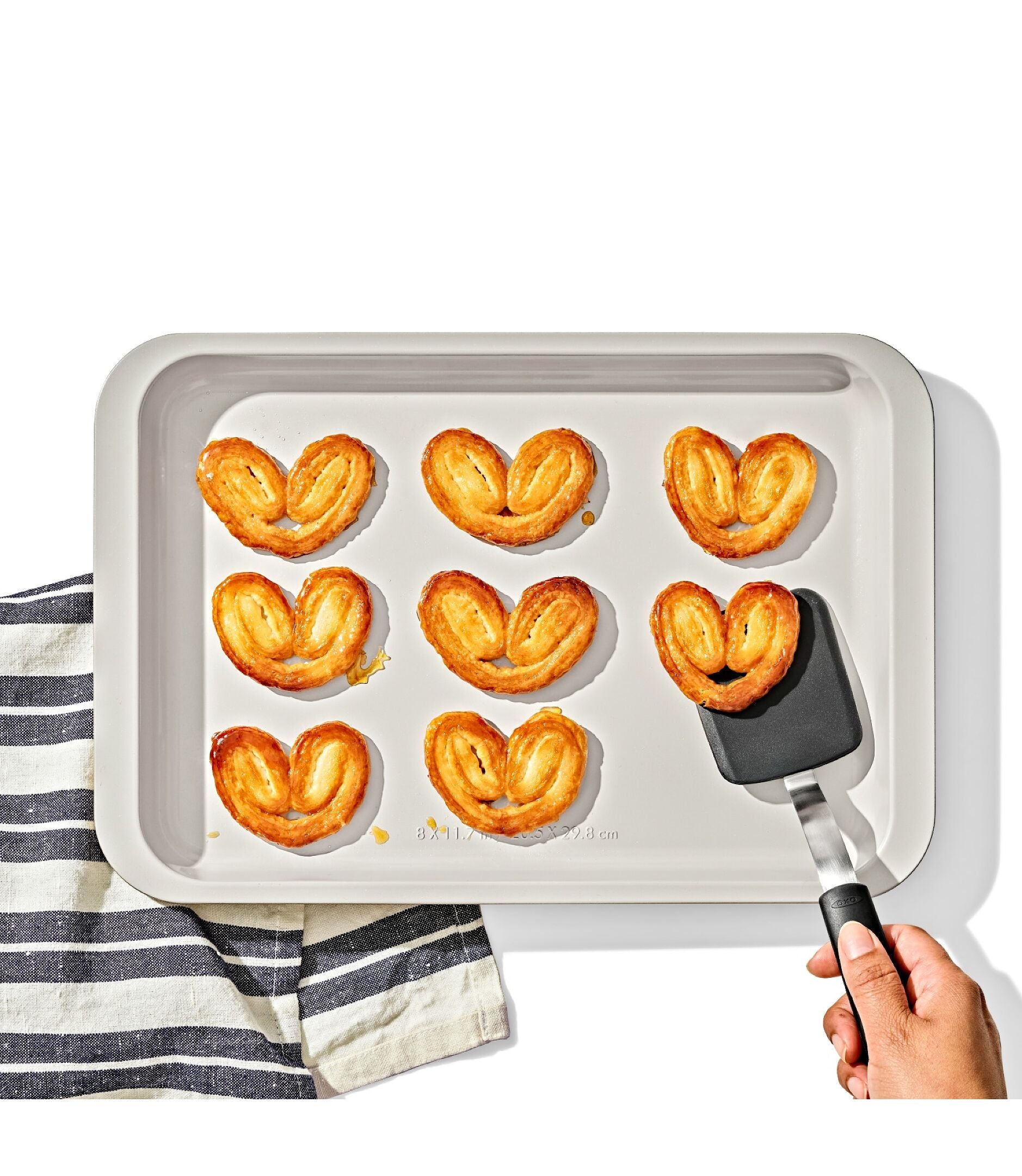 OXO Non-Stick Ceramic Coated Quarter Sheet Pan - Storm Blue