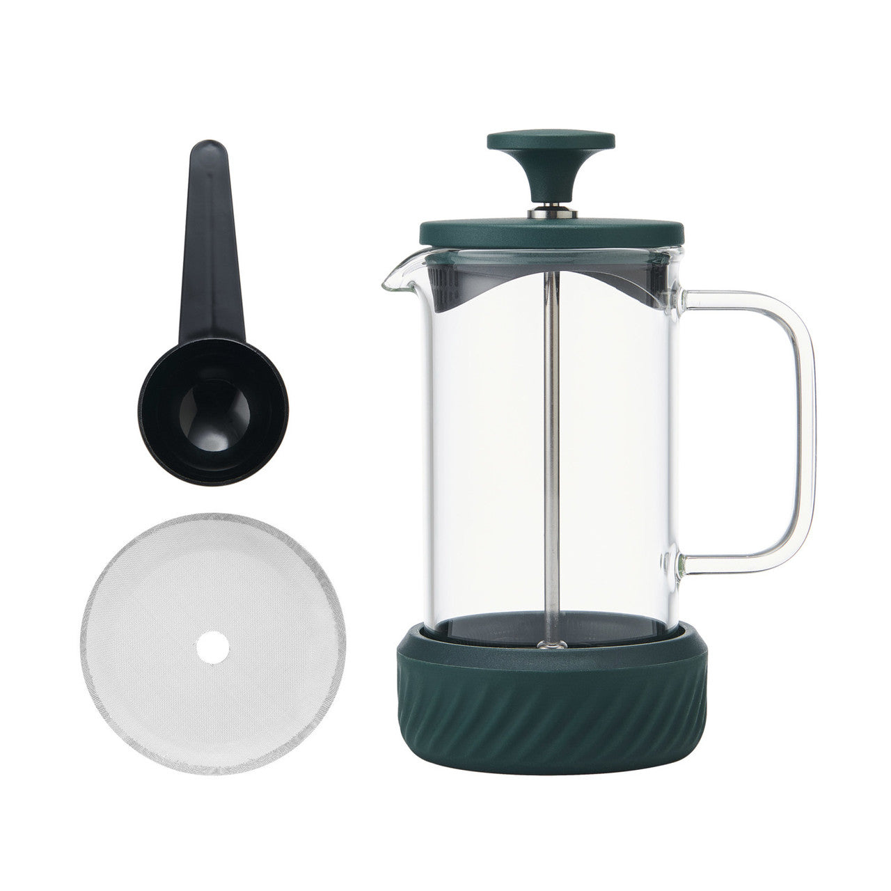 La Cafetière Zero Glass Cafetière 3 Cup / 350ml (Green)