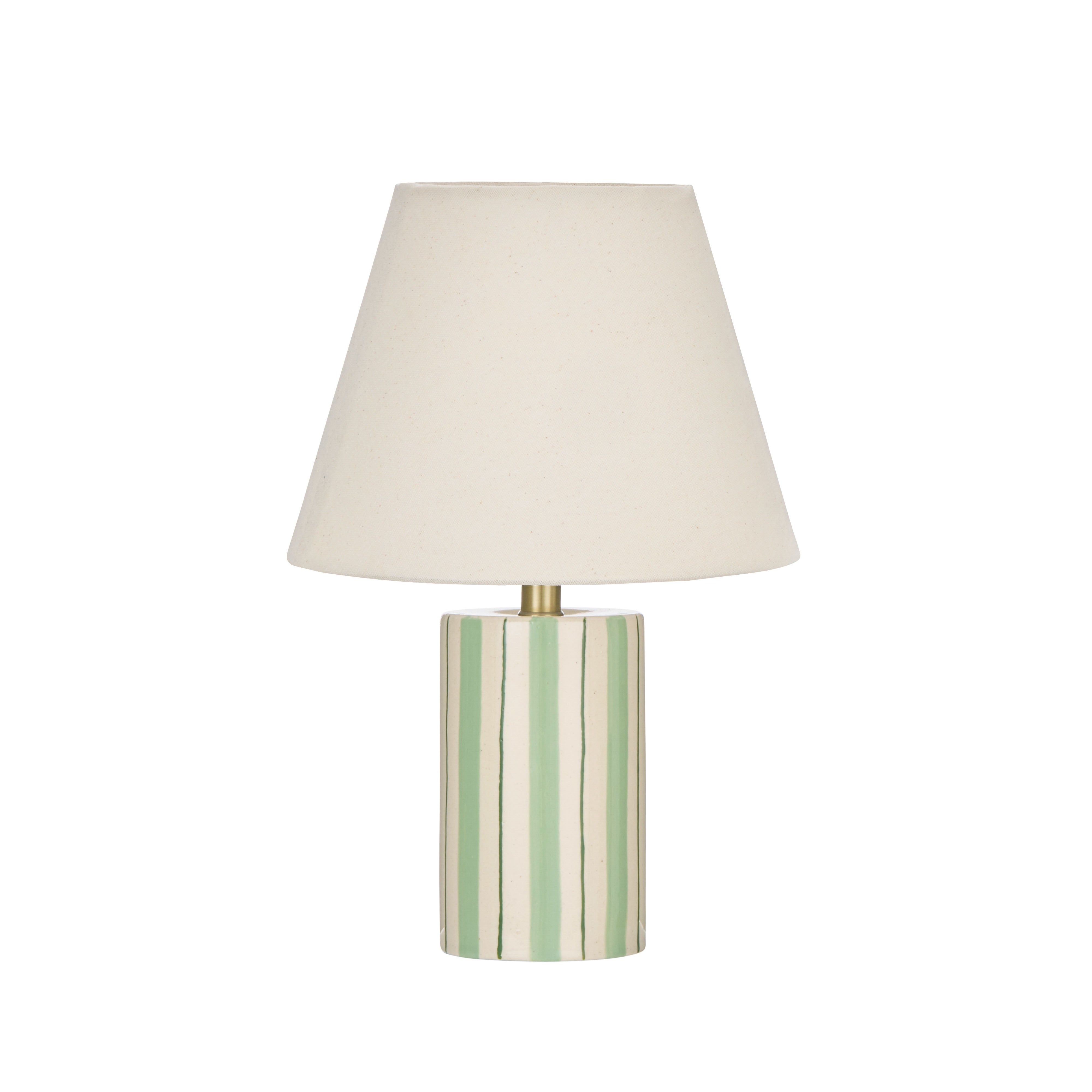 Emporium Rey Table Lamp Ivory & Green