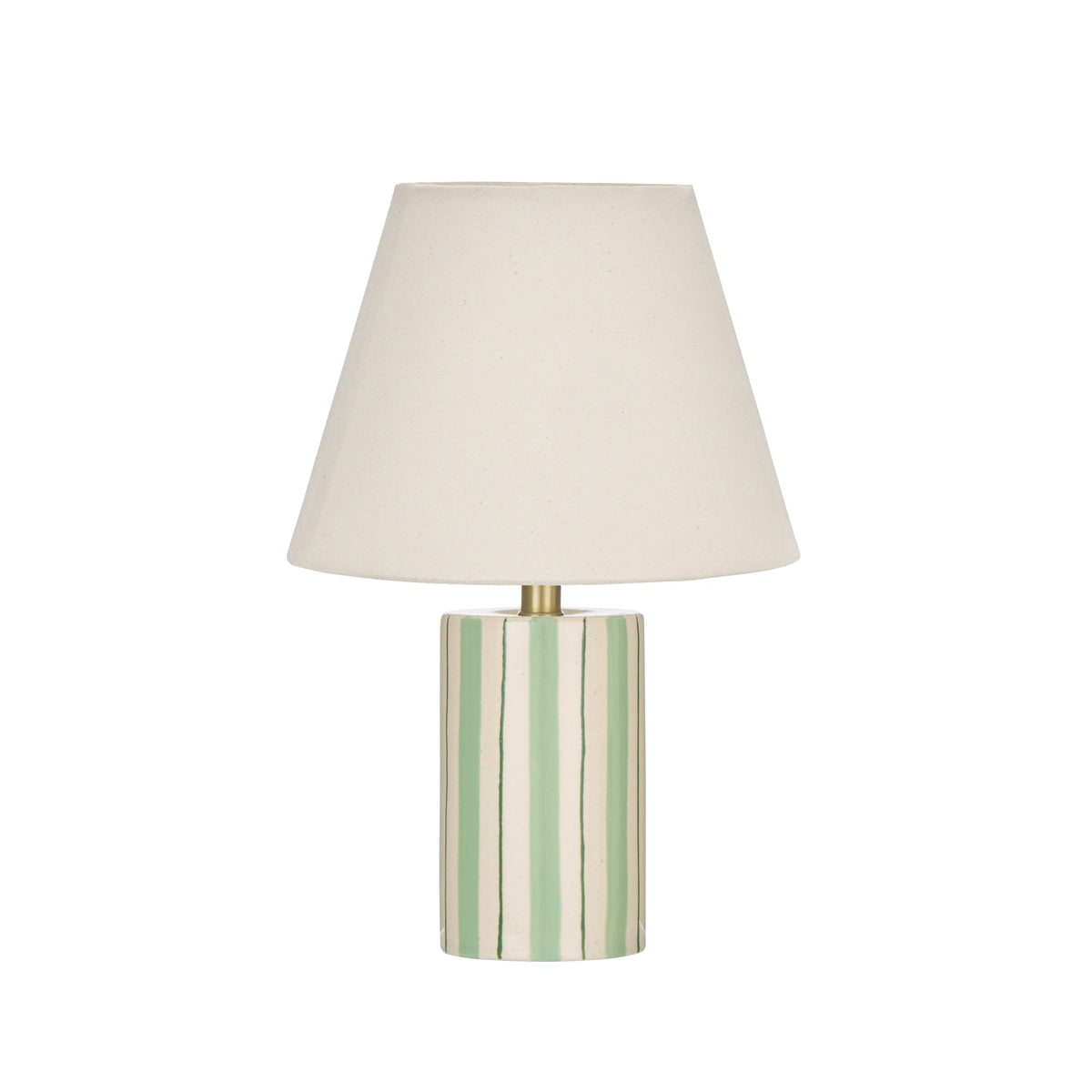Emporium Rey Table Lamp Ivory & Green