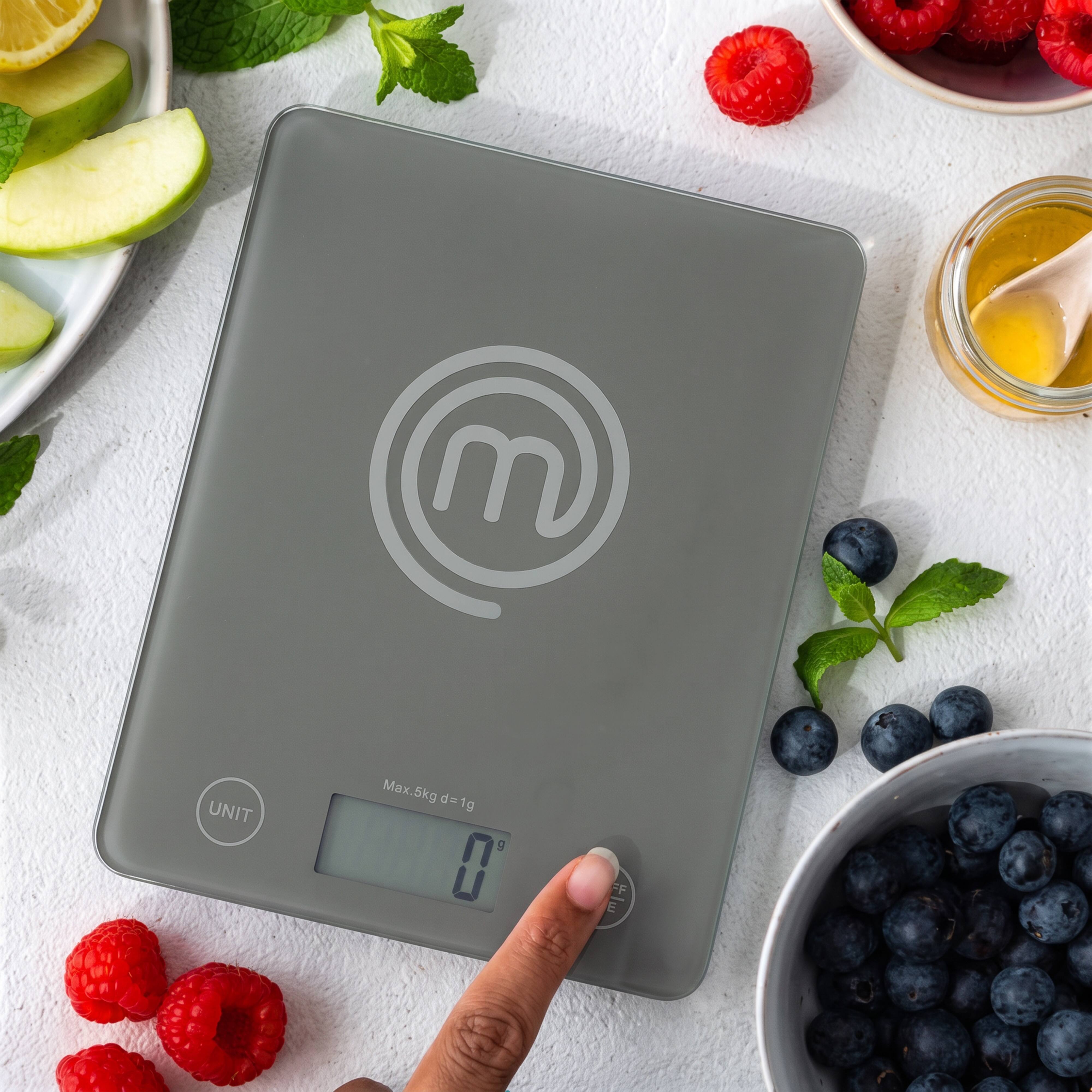 MasterChef Sage Digital Glass Kitchen Scale Sage