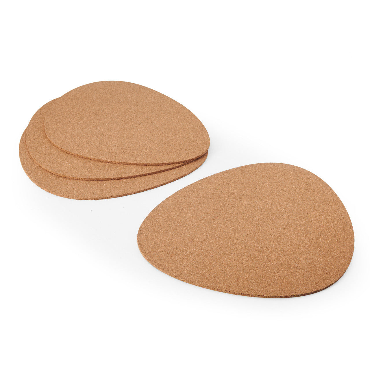 Mikasa Cork Pebble Placemat Set 4 Piece 38 x 30cm (Natural)