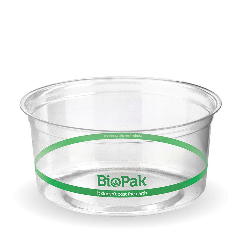 BioPak 360ml Clear BioBowl
