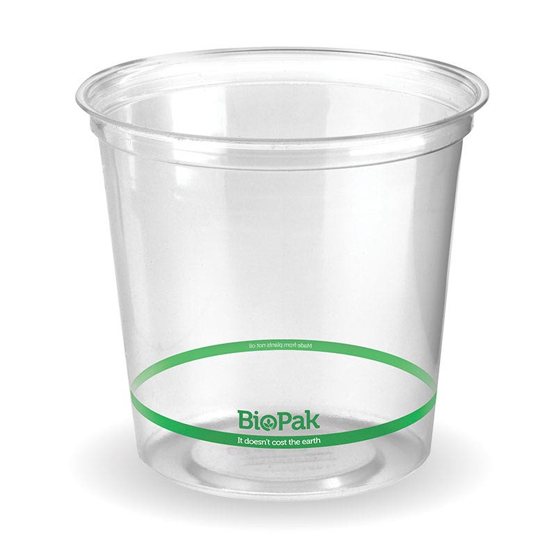 BioPak 700ml Clear BioBowl