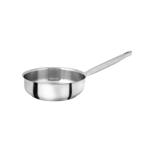 Pujadas Top Line Saute Pan without Cover (280x60mm 3.7lt - Silver)
