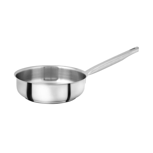 Pujadas Top Line Saute Pan without Cover (300x60mm 4.3lt - Silver)
