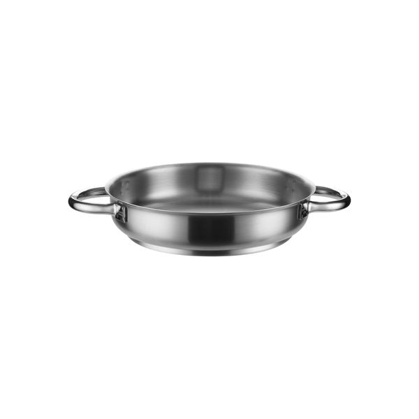 Pujadas Top Line Paella Pan (280x60mm 3.7lt - Silver)