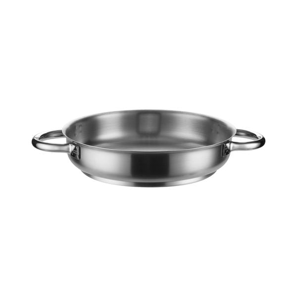 Pujadas Top Line Paella Pan (350x70mm 6.7lt - Silver)