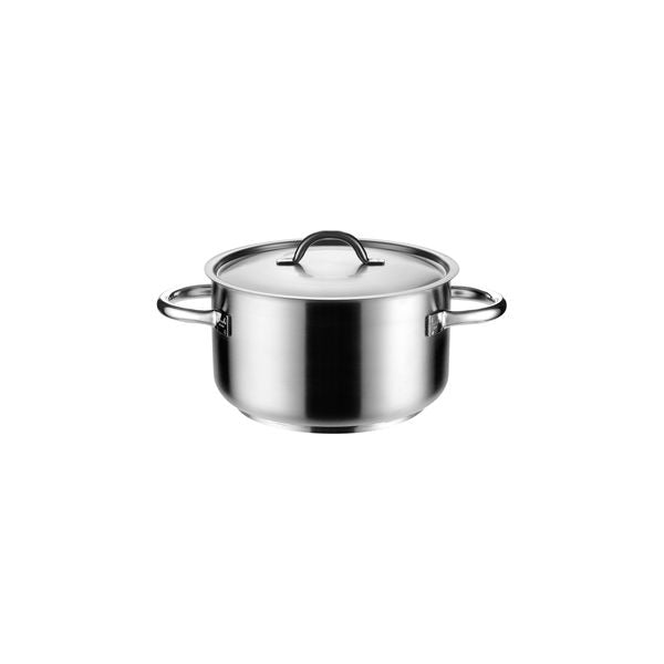 Pujadas Top Line Boiler / Saucepot with Cover (240x140mm 6.3lt - Silver)