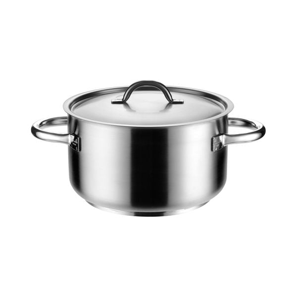 Pujadas Top Line Boiler / Saucepot with Cover (350x210mm 20.2lt - Silver)