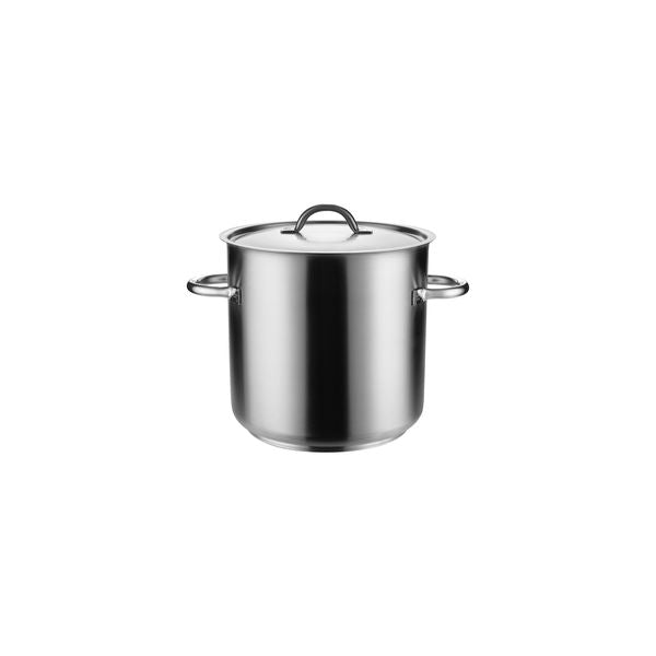Pujadas INOX-PRO Stockpot with Cover (280x280mm 16.5lt - Silver)