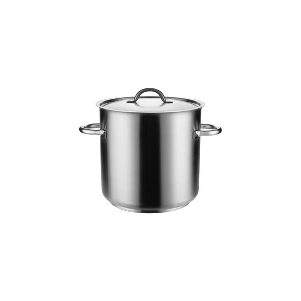 Pujadas INOX-PRO Stockpot with Cover (300x300mm 21.2lt - Silver)