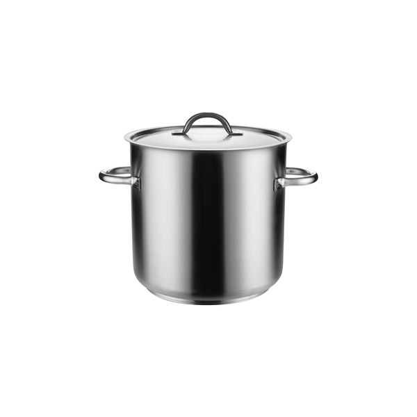 Pujadas INOX-PRO Stockpot with Cover (320x320mm 24.0lt - Silver)