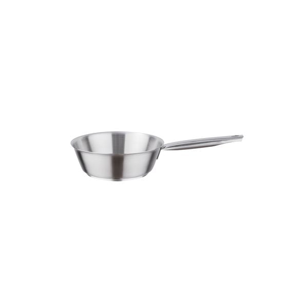 Pujadas Top Line Sauteuse Without Cover (160x60mm 1.0lt - Silver)