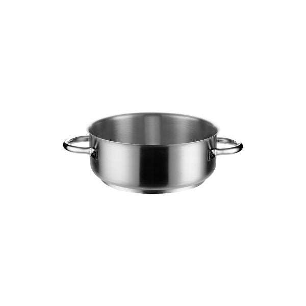 Pujadas INOX-PRO Casserole without Cover (320x125mm 10.0lt - Silver)