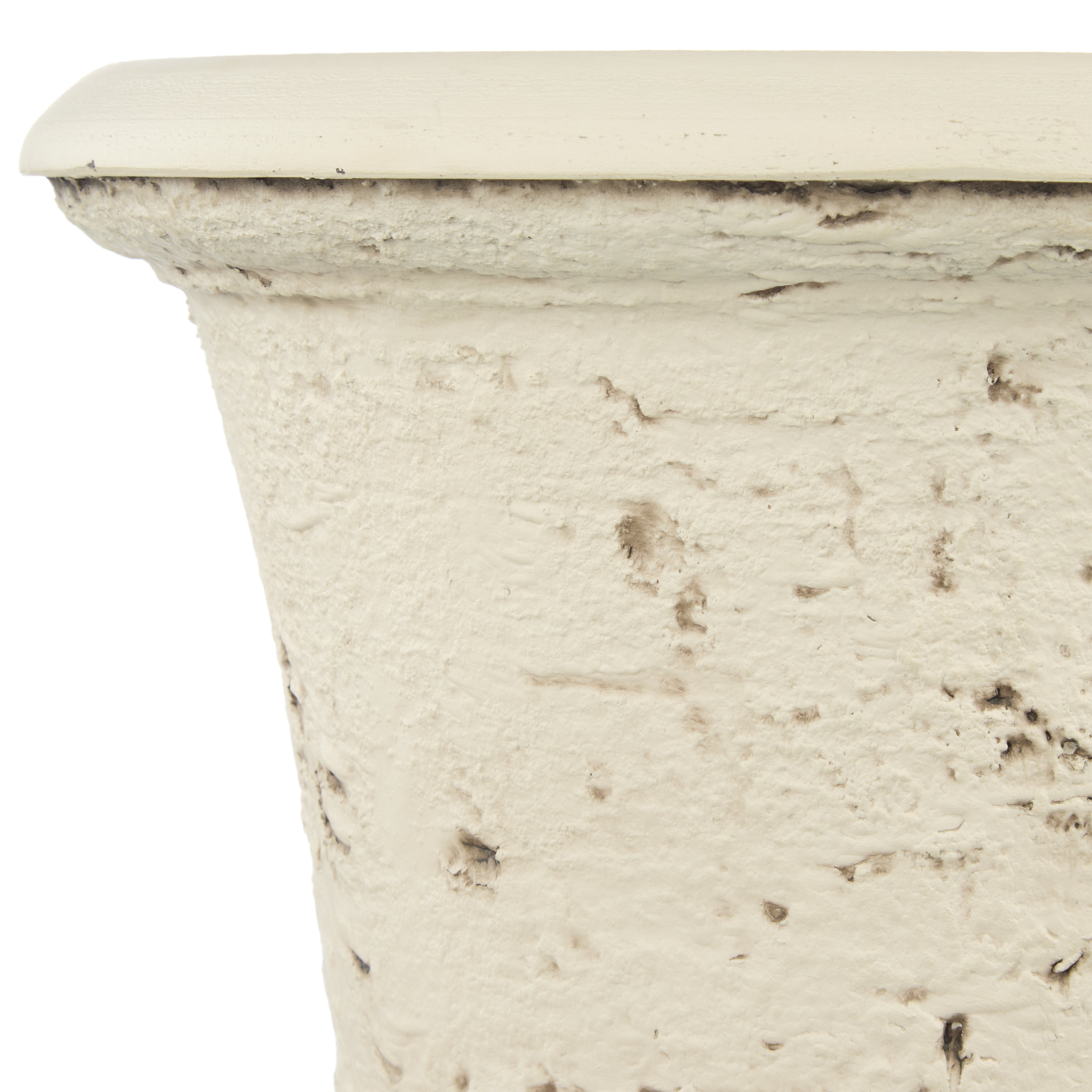 Rogue Light Weight Vintage Urn Rustic Cream