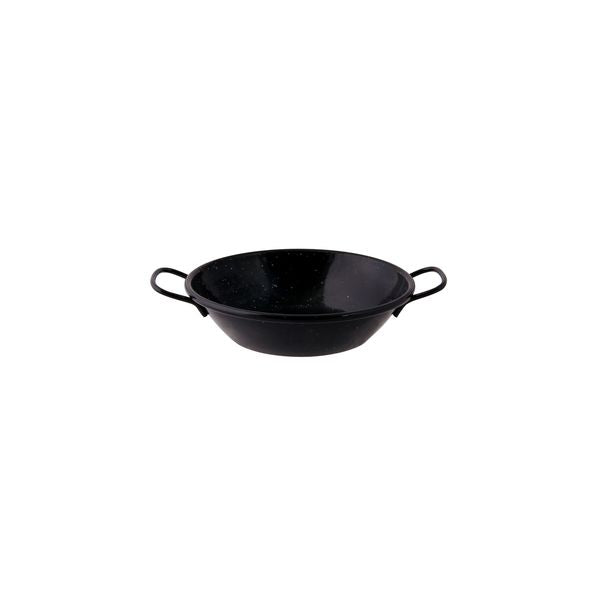 Pujadas Deep Pan - Enamelled (140mm - Black)
