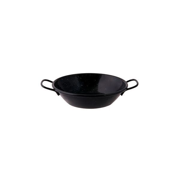Pujadas Deep Pan - Enamelled (160mm - Black)